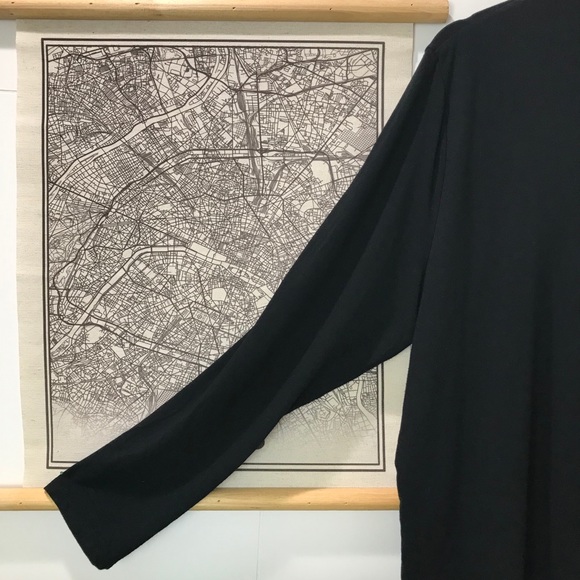 Talbots V-Neck Rayon Jersey Top - Picture 3 of 8